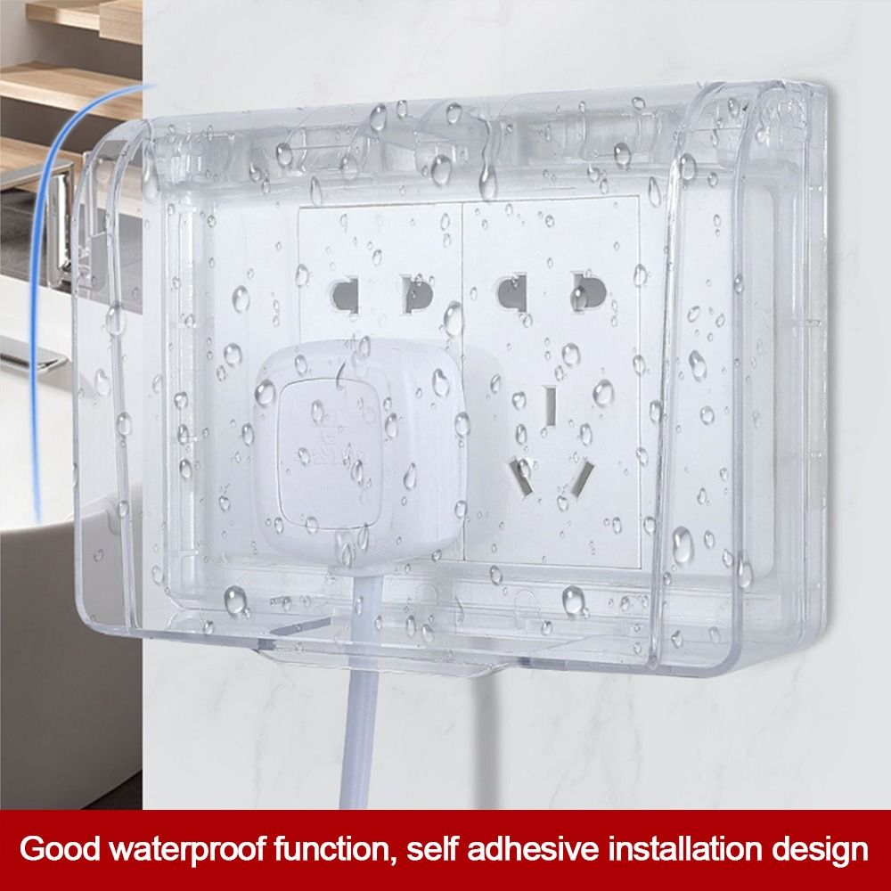 Outdoor Power Outlet Cover - غطاء حماية مفتاح مثبت على الحائط