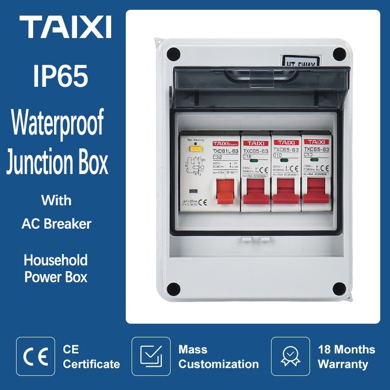 Outdoor Power Box Cover - في الهواء الطلق المنزلية التبديل MCB