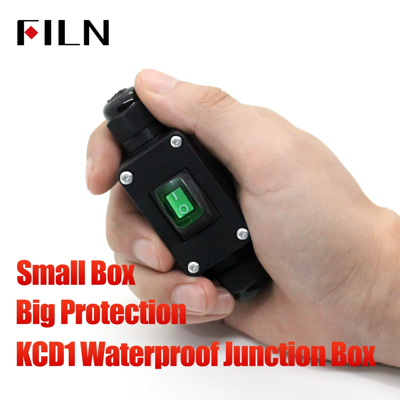 فيلم مع مفتاح الروك المضيء KCD - مراجعة Outdoor Power Box Cover وسعره