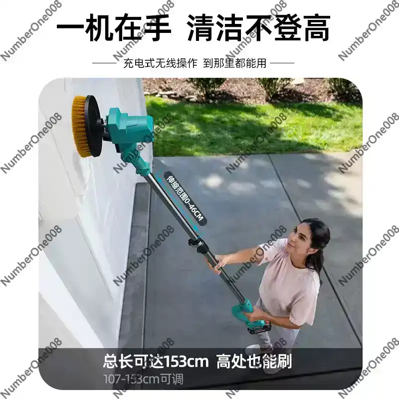 فرشاة تنظيف كهربائية عالية الق - مراجعة Outdoor Power Brush وسعره