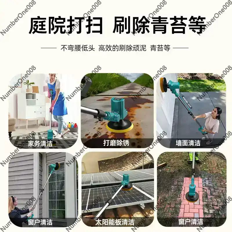 فرشاة تنظيف كهربائية عالية الق - مراجعة Outdoor Power Brush وسعره