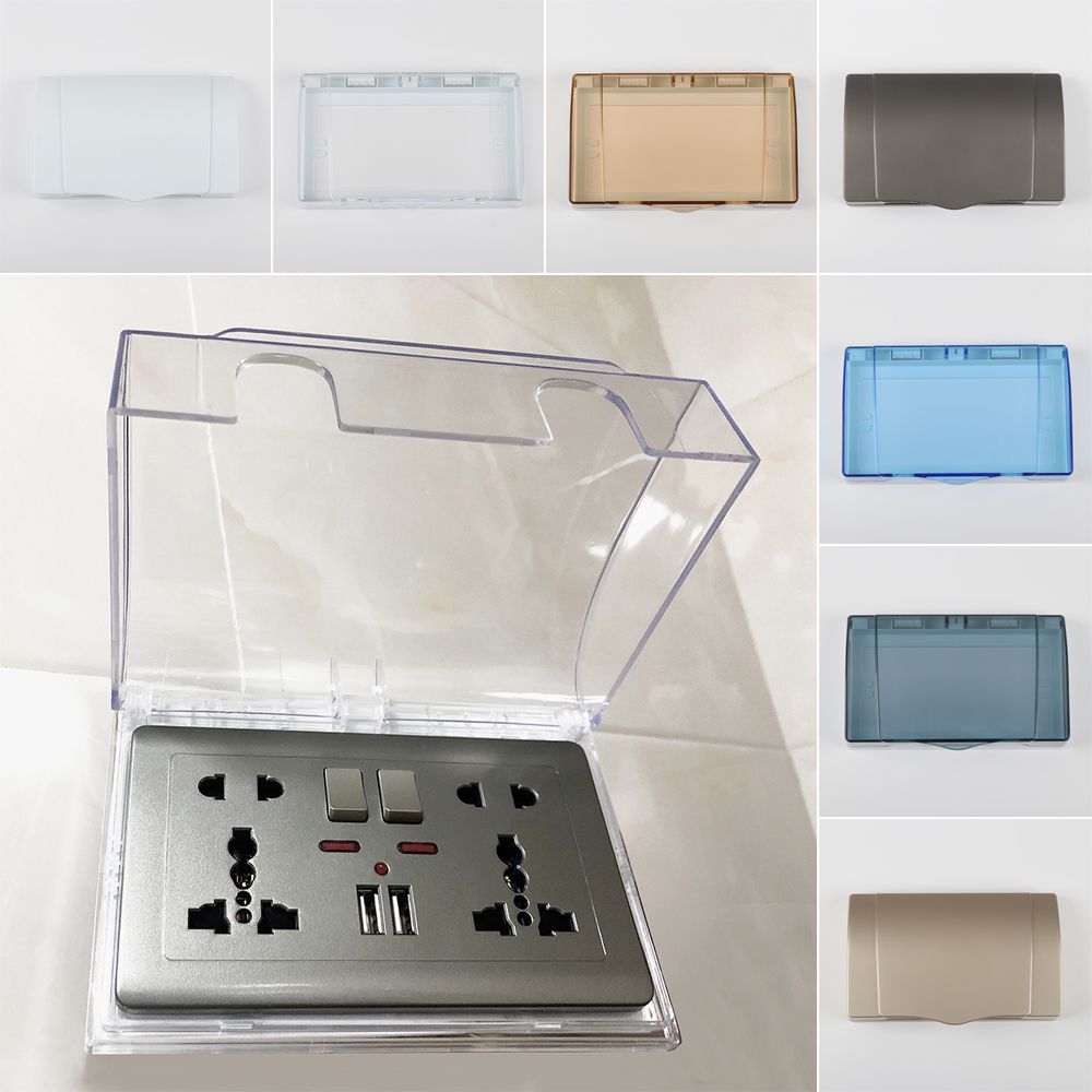 صندوق حماية بلاستيكي للمفاتيح، - مراجعة Outdoor Power Outlet Cover وسعره