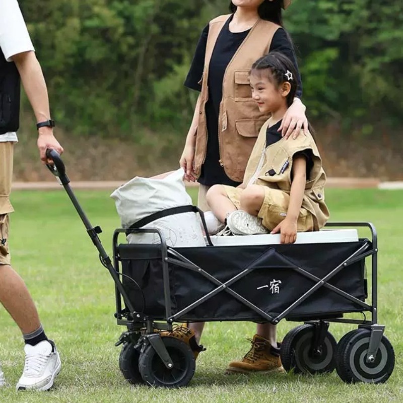 عربة تخييم كهربائية قابلة للطي - مراجعة Outdoor Power Wheels وسعره