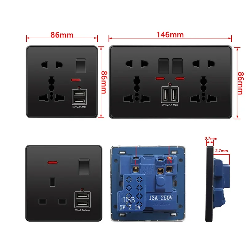 مقبس حائط عالمي سريع الشحن بقو - مراجعة Outdoor Power Outlet وسعره